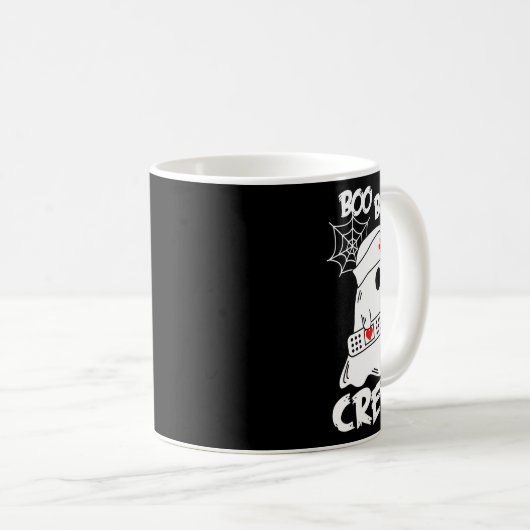 ブーブクルーナースシャツハロウィーンナースシャツF コーヒーマグカップ (正面右)