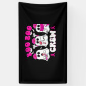 ブーブクルーナースハロウィーン衣装幽霊胸 横断幕 (縦)