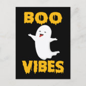 ブーブビーブ – 面白いハロウィーン2022 ポストカード (正面)