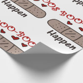 ブーブーが起こる ラッピングペーパー (角)