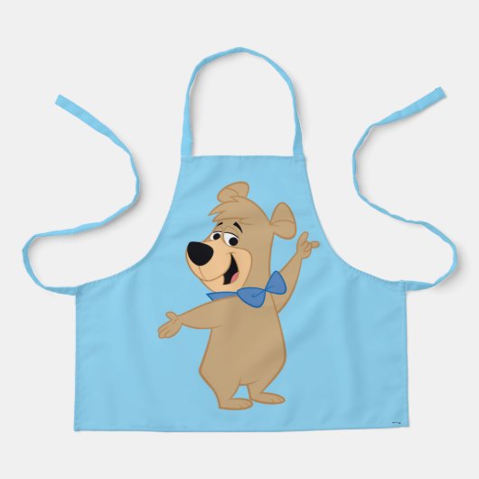 ブーブーの腕を広げる エプロン (正面)