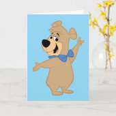 ブーブーの腕を広げる カード (黄色い花)