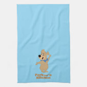 ブーブーの腕を広げる キッチンタオル (縦)