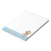 ブーブーの腕を広げる ノートパッド (回転)