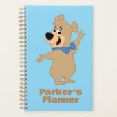 ブーブーの腕を広げる プランナー手帳 (正面)