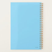 ブーブーの腕を広げる プランナー手帳 (裏面)