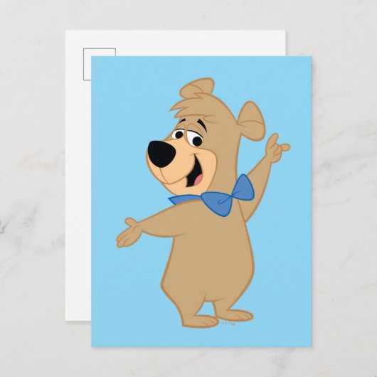 ブーブーの腕を広げる ポストカード (正面/裏面)