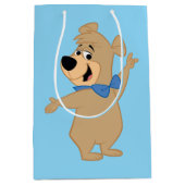 ブーブーの腕を広げる ミディアムペーパーバッグ (正面)