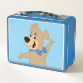 ブーブーの腕を広げる メタルランチボックス (裏面)