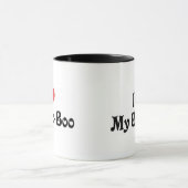 ブーブーを愛してる マグカップ (中央)