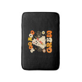 ブーブークルーおもしろい幽霊ナース、レトロハロウィー バスマット (正面縦)