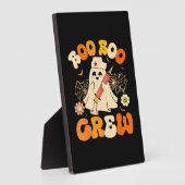 ブーブークルーおもしろい幽霊ナース、レトロハロウィー フォトプラーク (側面)