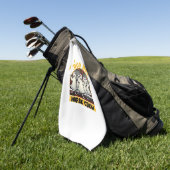 ブーブークルークラシックナースハロウィンTシャツオーバー ゴルフタオル (グリーン)