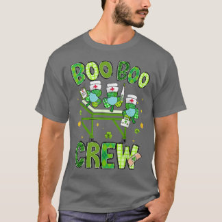 ブーブークルーグリーンラッキーホテルナースライフサンパトリック Tシャツ