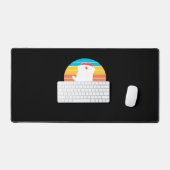 ブーブークルーナースおもしろい幽霊ハロウィンクラシックT デスクマット (キーボード&マウス)