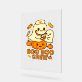 ブーブークルーナースクラシック幽霊Tシャツ アクリルサイン (傾斜)