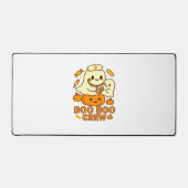 ブーブークルーナースクラシック幽霊Tシャツ デスクマット (正面)