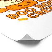 ブーブークルーナースクラシック幽霊Tシャツ ポスター (角)