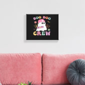 ブーブークルー幽霊クラシックナースTシャツ キャンバスプリント (インサイチュ (リビング))