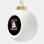ブーブークルー幽霊クラシックナースTシャツ セラミックボールオーナメント (右)