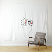 ブーブークルー幽霊ナースおかしなハロウィーン必須 タペストリー (インサイチュ(横))