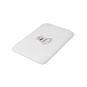 ブーブークルー幽霊ナースおかしなハロウィーン必須 バスマット (アングル)