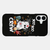 ブーブークルー 幽霊ナース ハロウィーン スプーキー iPhoneケース (裏面横)