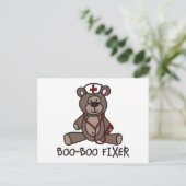 ブーブー固定具 ポストカード (スタンド正面)