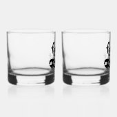 ブープザスヌートおもしろい犬引用文ウイスキー ウイスキーグラス (右)