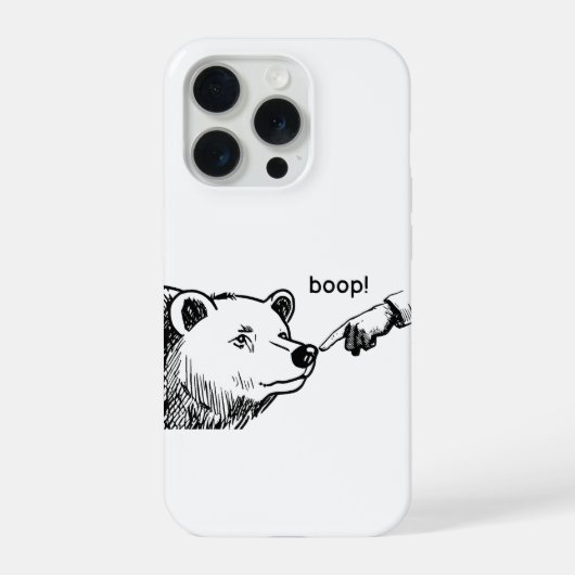 ブープベア iPhoneケース (裏面)