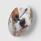 ブープ ラウンド壁時計 (傾斜)