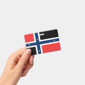ブーベットアイランド国旗のバッジ バッジ (手持ち)