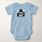 ブーベビーハロウィーン ベビーボディスーツ (裏面)