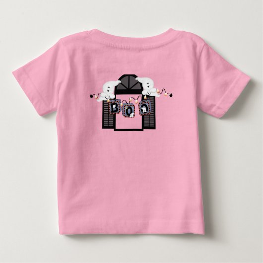 ブーベビーハロウィーン ベビーTシャツ (裏面)