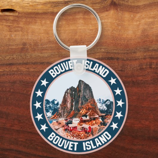 ブーベ島 キーホルダー (裏面)