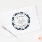 ブーホーホー幽霊シール ラウンドシール (封筒)