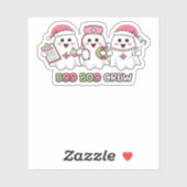 ブーボークルークリスマス、幽霊ナースオーバーサイズT-Sh シール (シート)