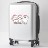 ブーボークルークリスマス、幽霊ナースオーバーサイズT-Sh シール (スーツケース)