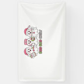 ブーボークルークリスマス、幽霊ナースオーバーサイズT-Sh 横断幕 (縦)