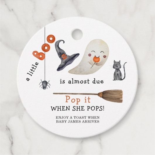 ブーポップ・アートのポップ フェイバータグ (正面)