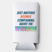 ブーマーおもしろいミュージックスリムクーラーボックス スリム缶クーラー (裏面)