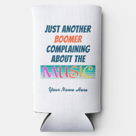 ブーマーおもしろいミュージックスリムクーラーボックス スリム缶クーラー