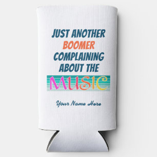 ブーマーおもしろいミュージックスリムクーラーボックス スリム缶クーラー