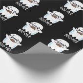 ブーマーおもしろい中年幽霊プンダークBG ラッピングペーパー (角)