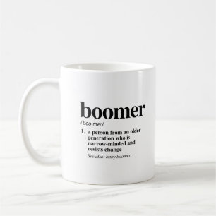 ブーマーの定義 コーヒーマグカップ
