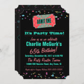 ブーマーズ·クラブ誕生日パーティーの招待 招待状 (正面/裏面)