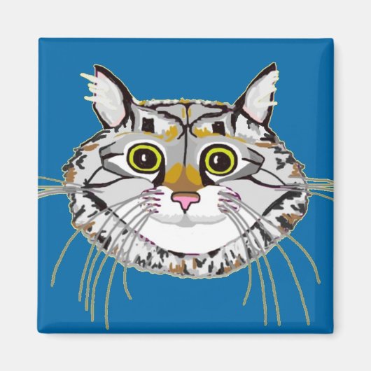 ブーマーチェシャーキャットマグネット マグネット (正面)