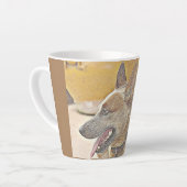 ブーマーレッドヒーラーラテマグ カフェラテマグ (左アングル)