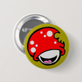 ブーマーPin -黄土 缶バッジ (正面&裏面)