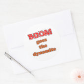 ブームが躍起 ラウンドシール (封筒)